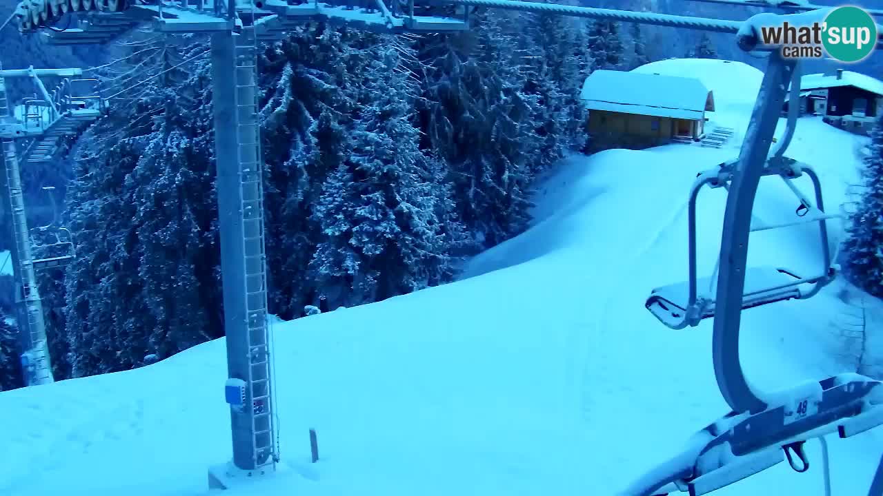 Webcam VITRANC 2 | Kranjska Gora – stazione superiore
