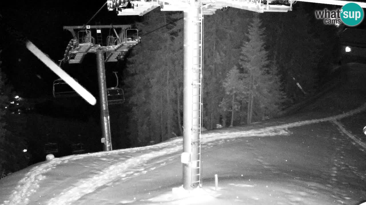Webcam Kranjska Gora VITRANC 2 | station supérieure