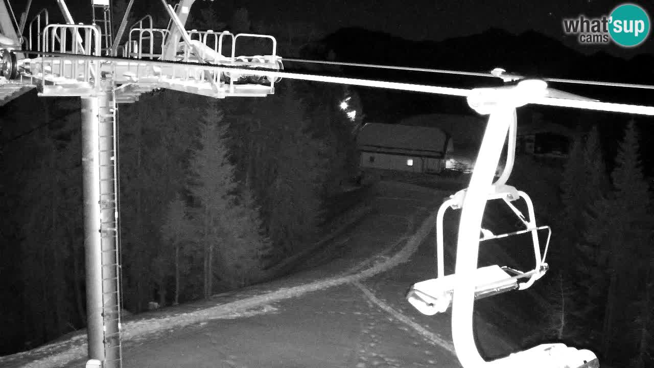 Web kamera Kranjska Gora VITRANC 2 | gornja postaja