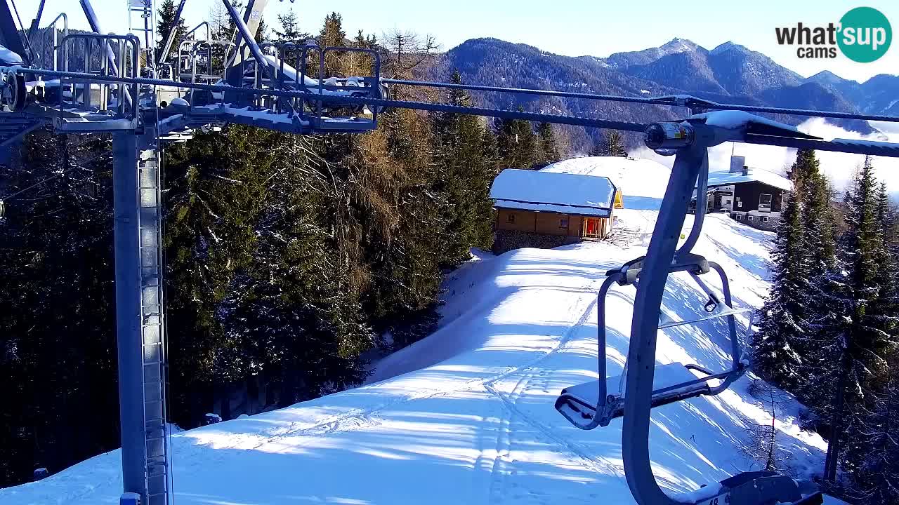 Webcam Kranjska Gora VITRANC 2 | Station supérieure