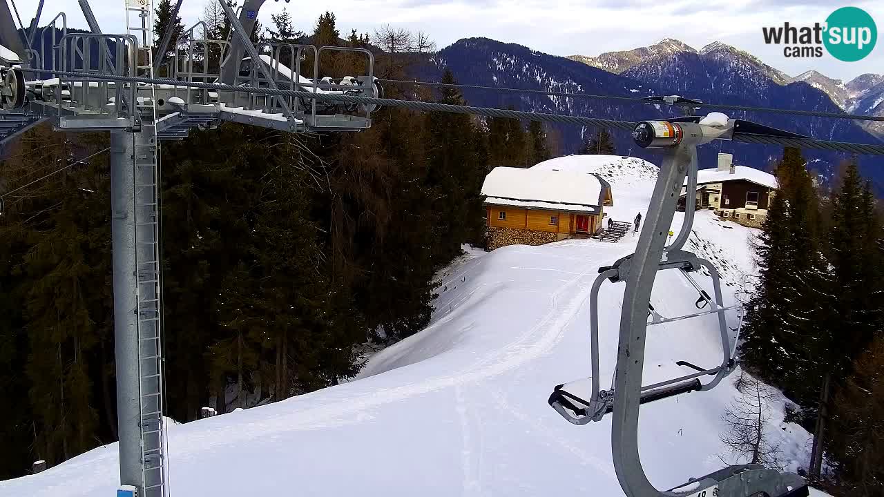 Webcam Kranjska Gora VITRANC 2 upper station