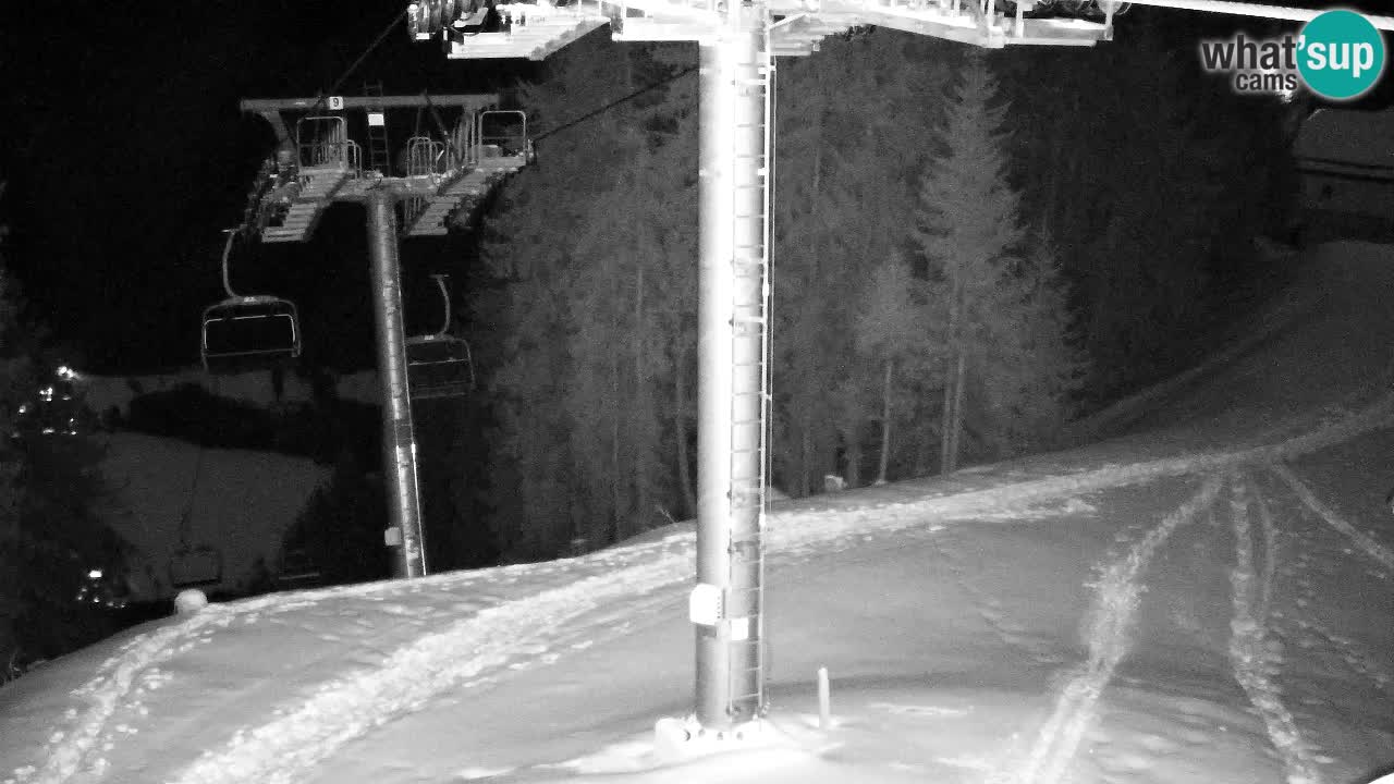 Webcam Kranjska Gora VITRANC 2 upper station