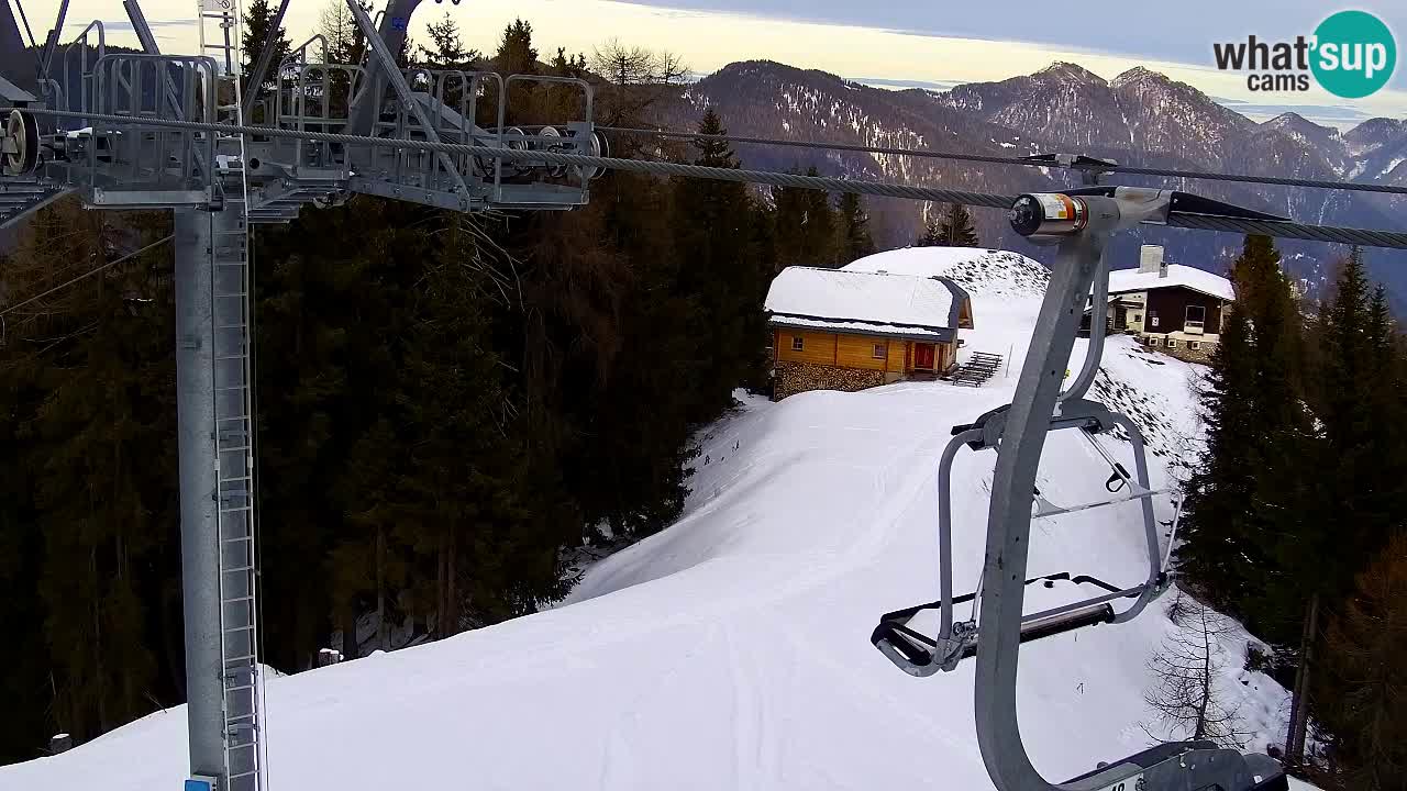 Webcam Kranjska Gora VITRANC 2 | Station supérieure