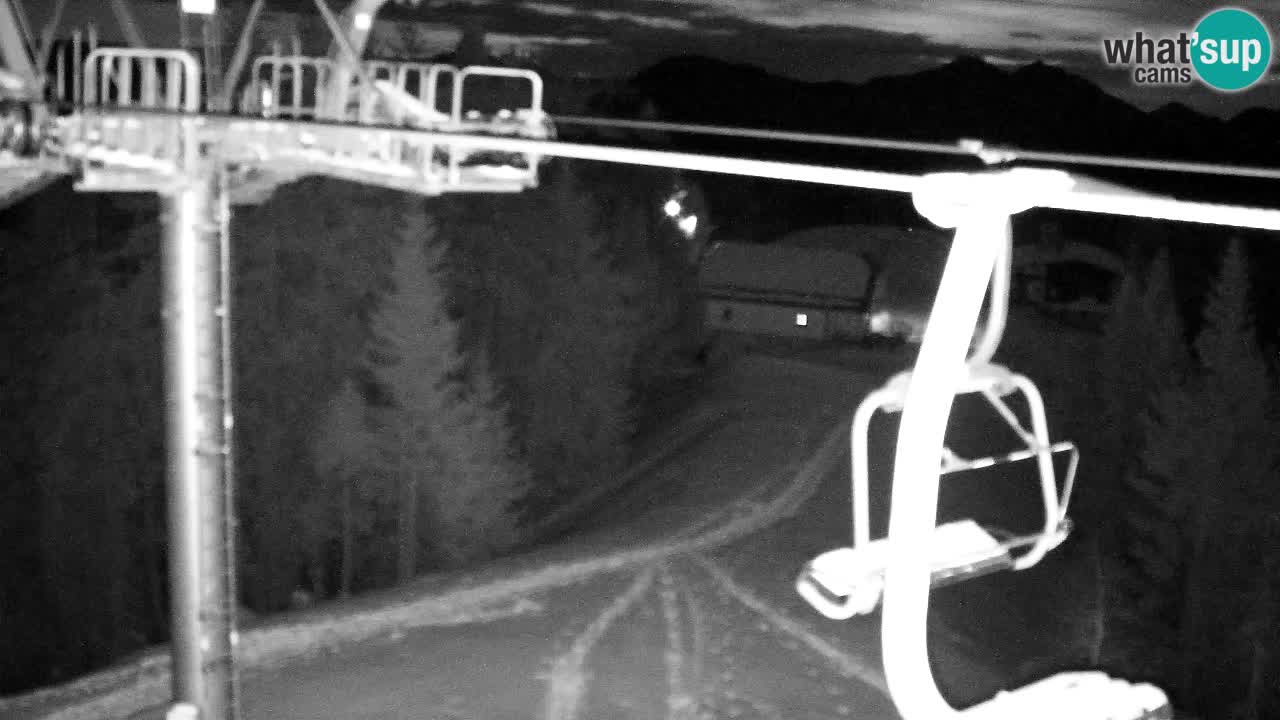 Webcam Kranjska Gora VITRANC 2 upper station