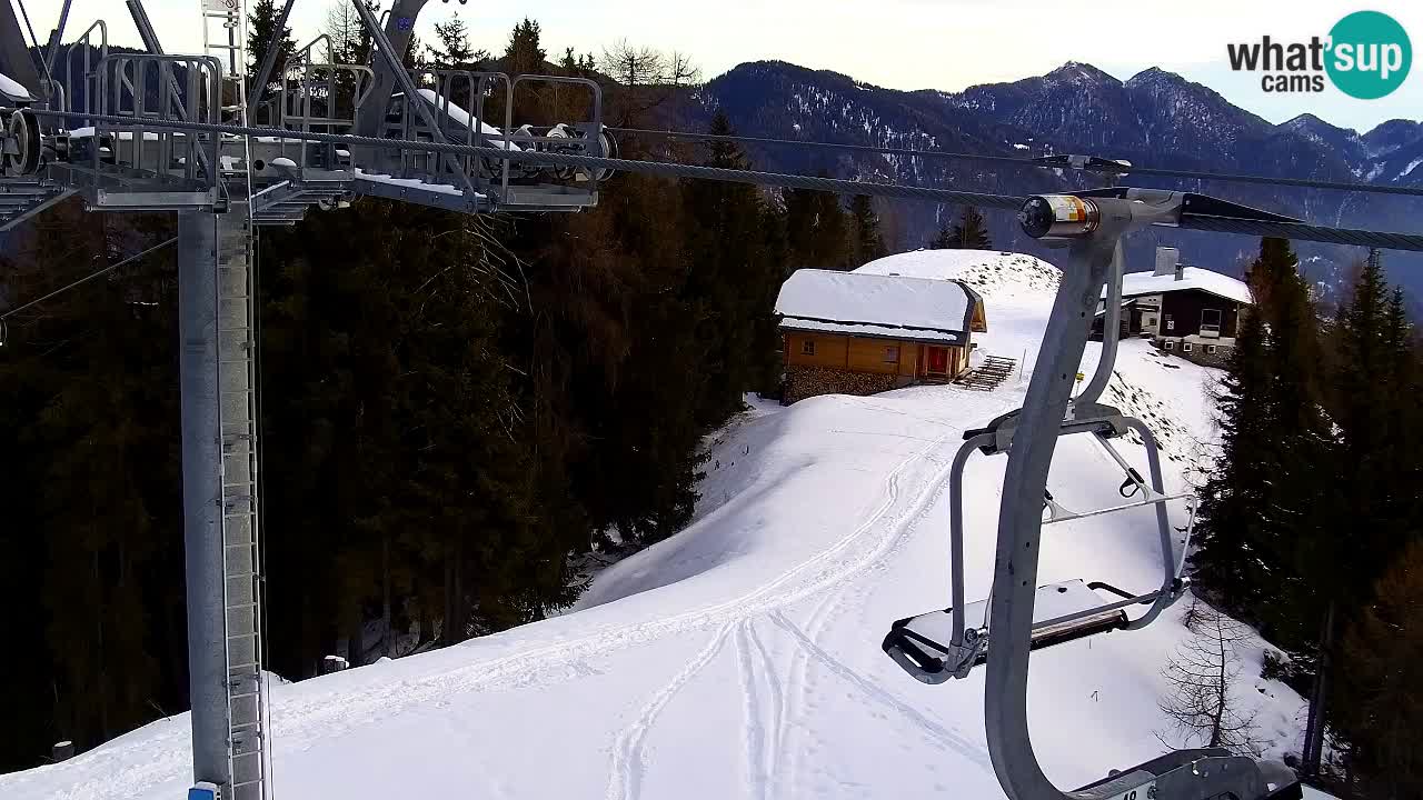 Webcam Kranjska Gora VITRANC 2 | Station supérieure