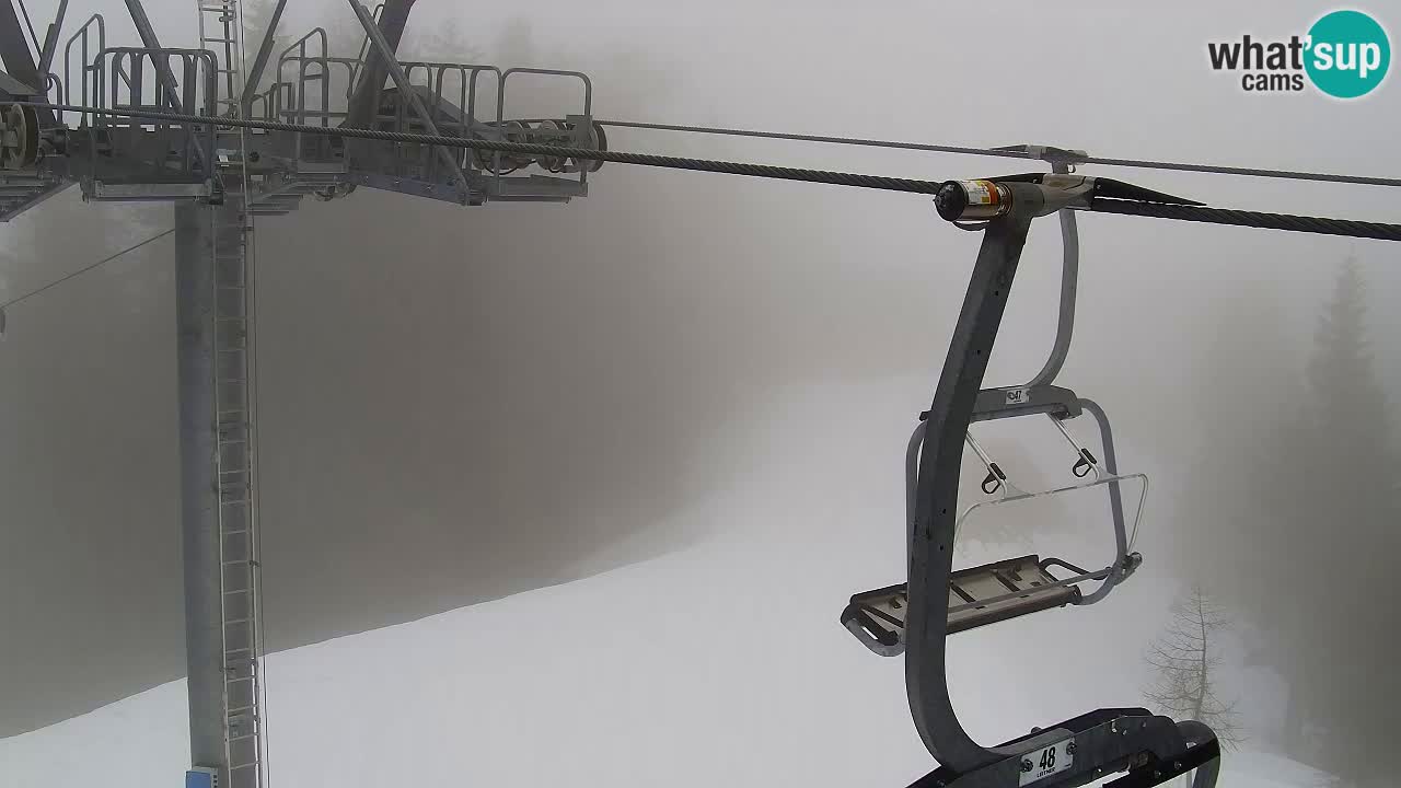 Webcam VITRANC 2 | Kranjska Gora – stazione superiore