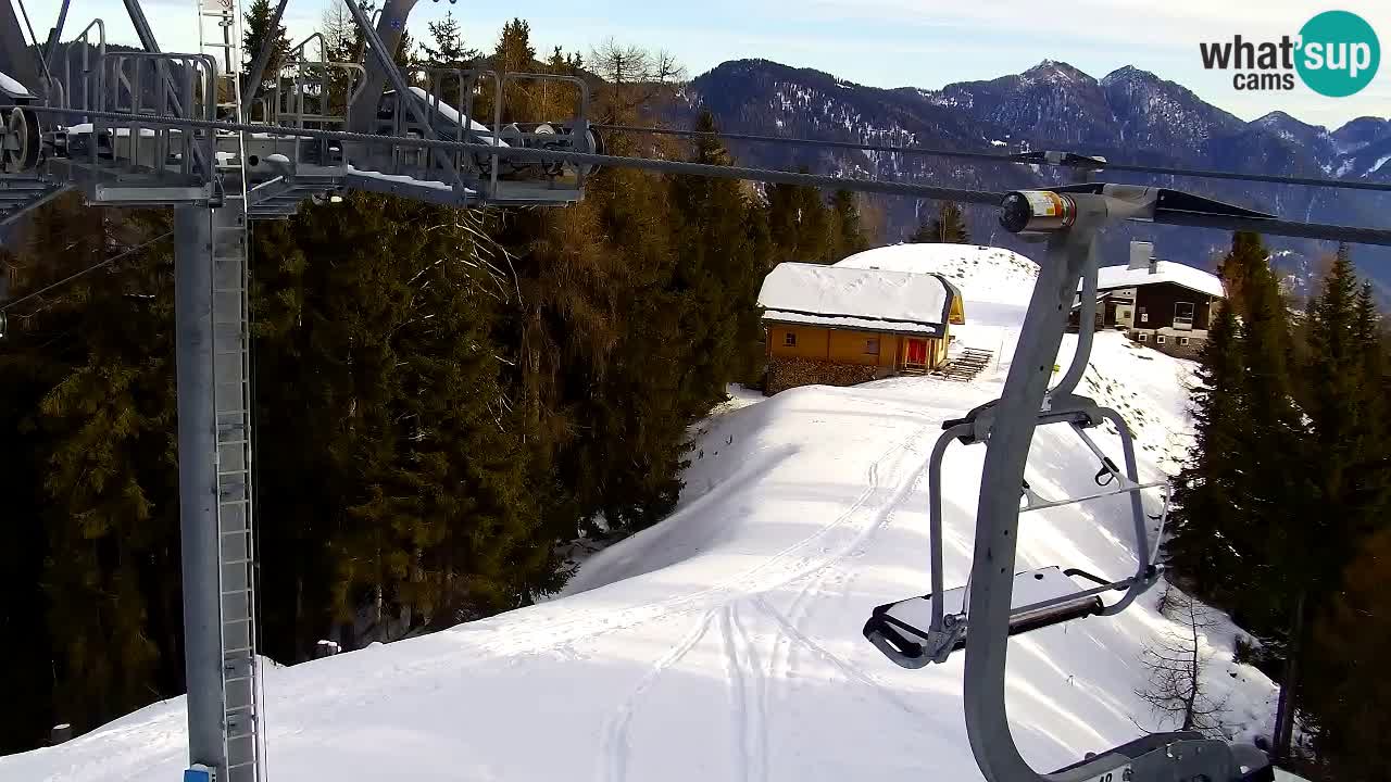 Web kamera Kranjska Gora VITRANC 2 | gornja postaja