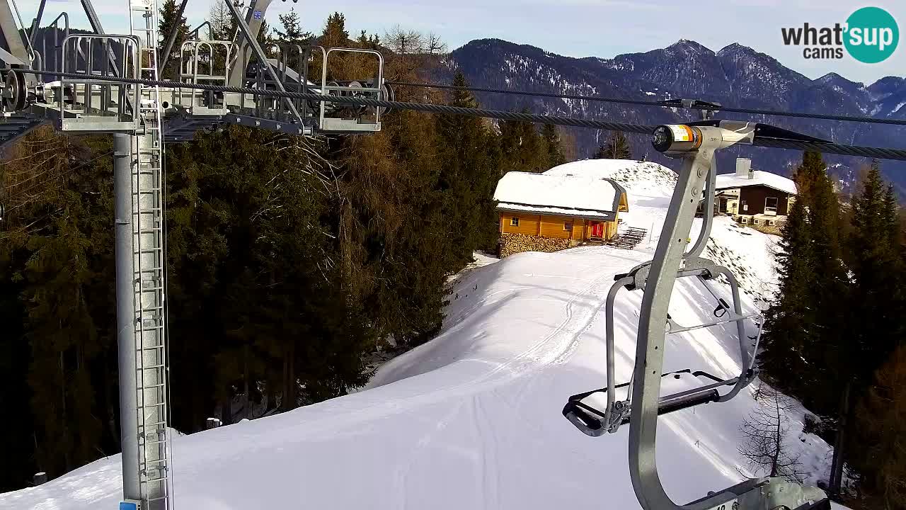 Webcam Kranjska Gora VITRANC 2 | station supérieure