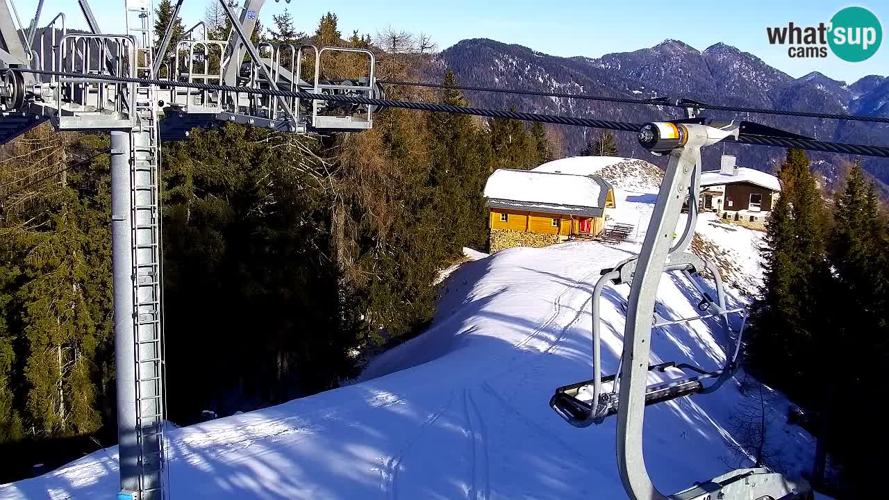 Webcam Kranjska Gora VITRANC 2 | Station supérieure