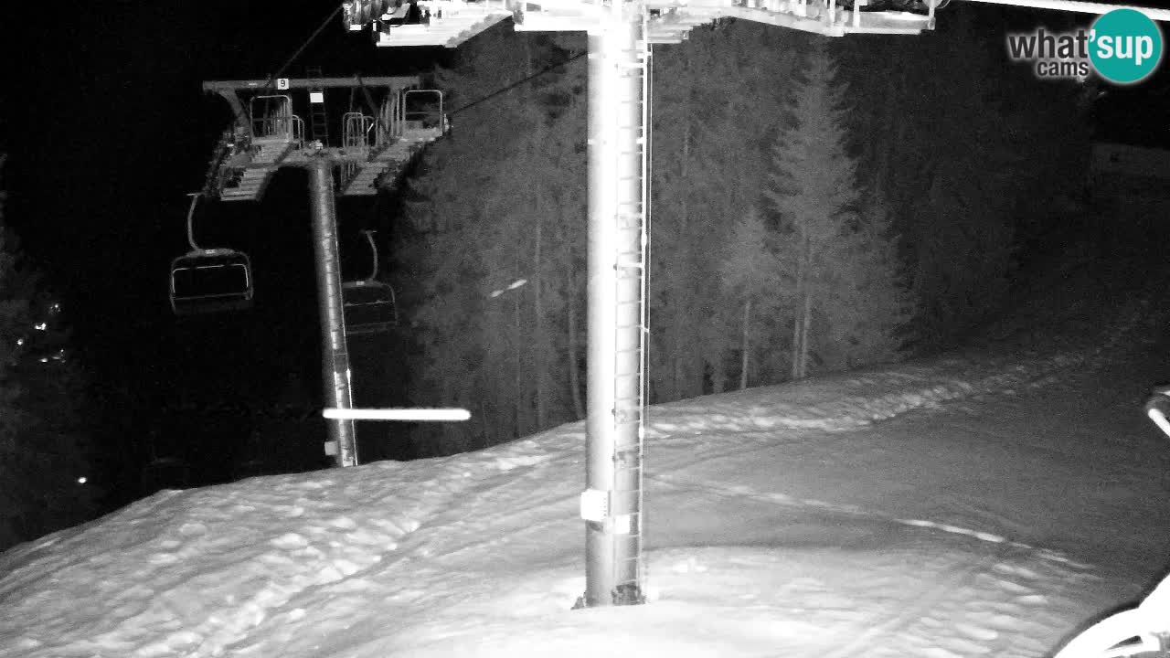 Webcam Kranjska Gora VITRANC 2 upper station
