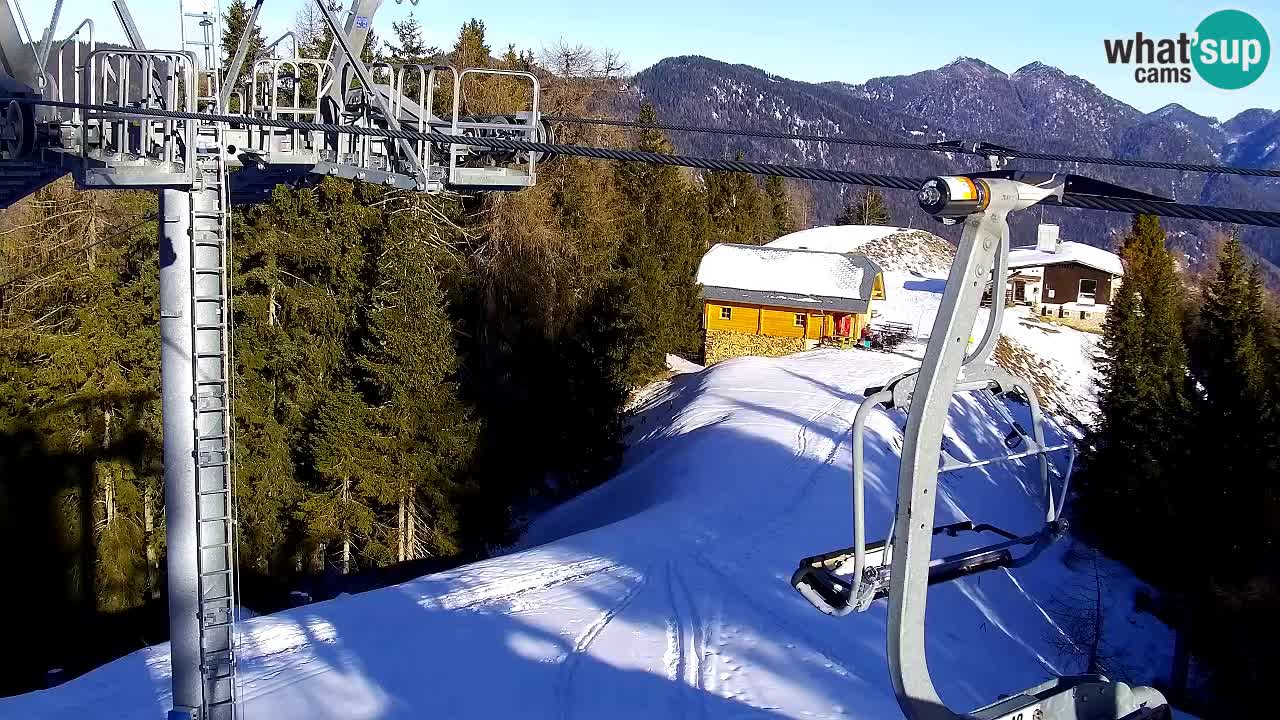 Webcam Kranjska Gora VITRANC 2 upper station