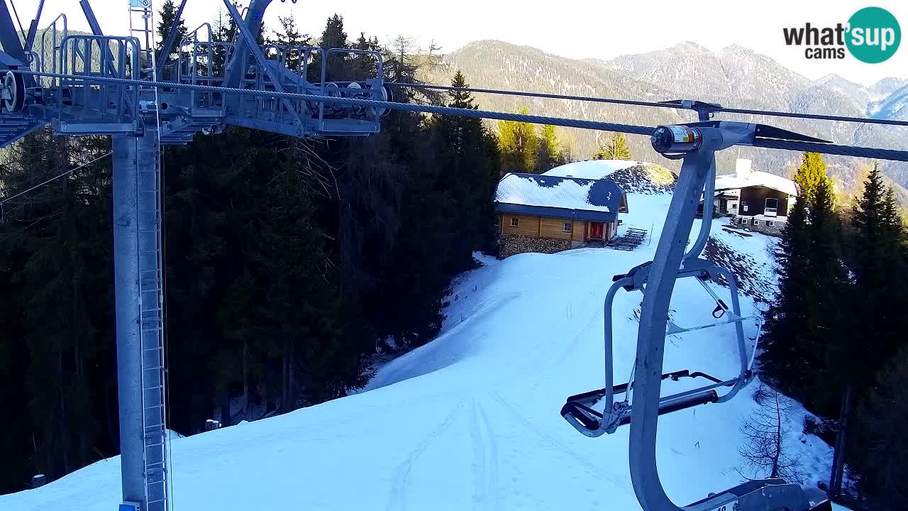 Webcam Kranjska Gora VITRANC 2 upper station