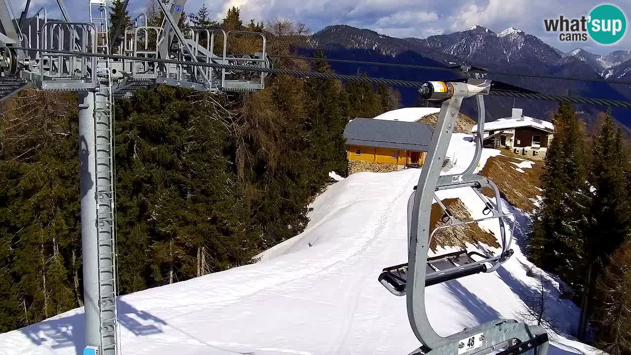 Webcam Kranjska Gora VITRANC 2 upper station
