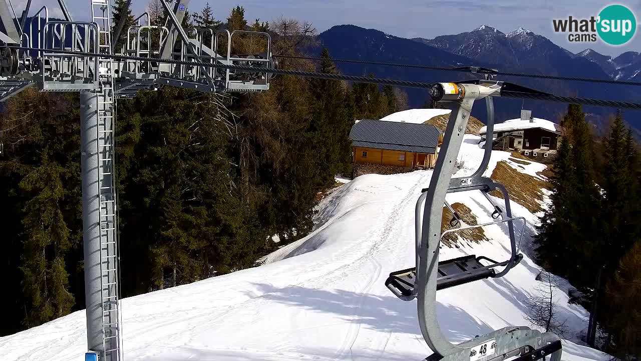 Webcam Kranjska Gora VITRANC 2 upper station