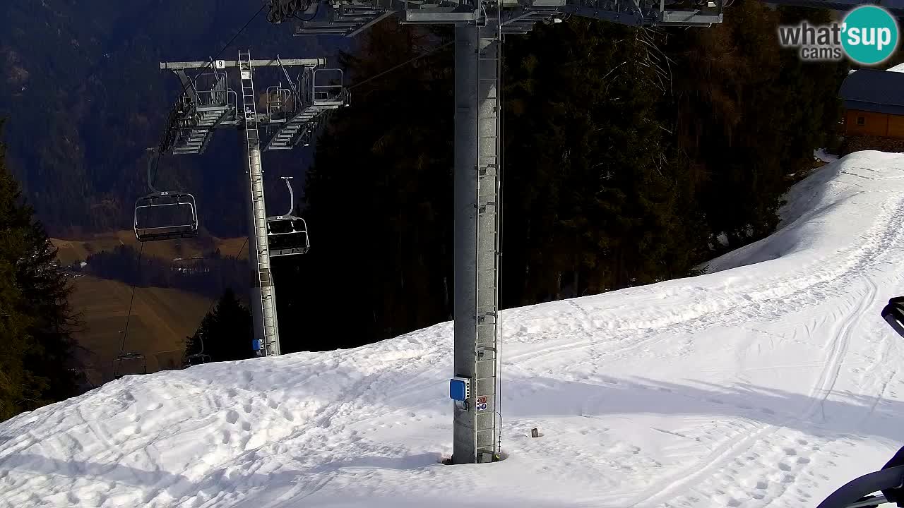 Webcam Kranjska Gora VITRANC 2 upper station