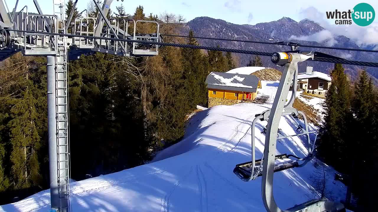 Webcam Kranjska Gora VITRANC 2 upper station
