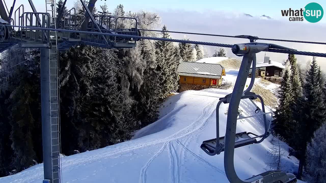 Webcam Kranjska Gora VITRANC 2 upper station