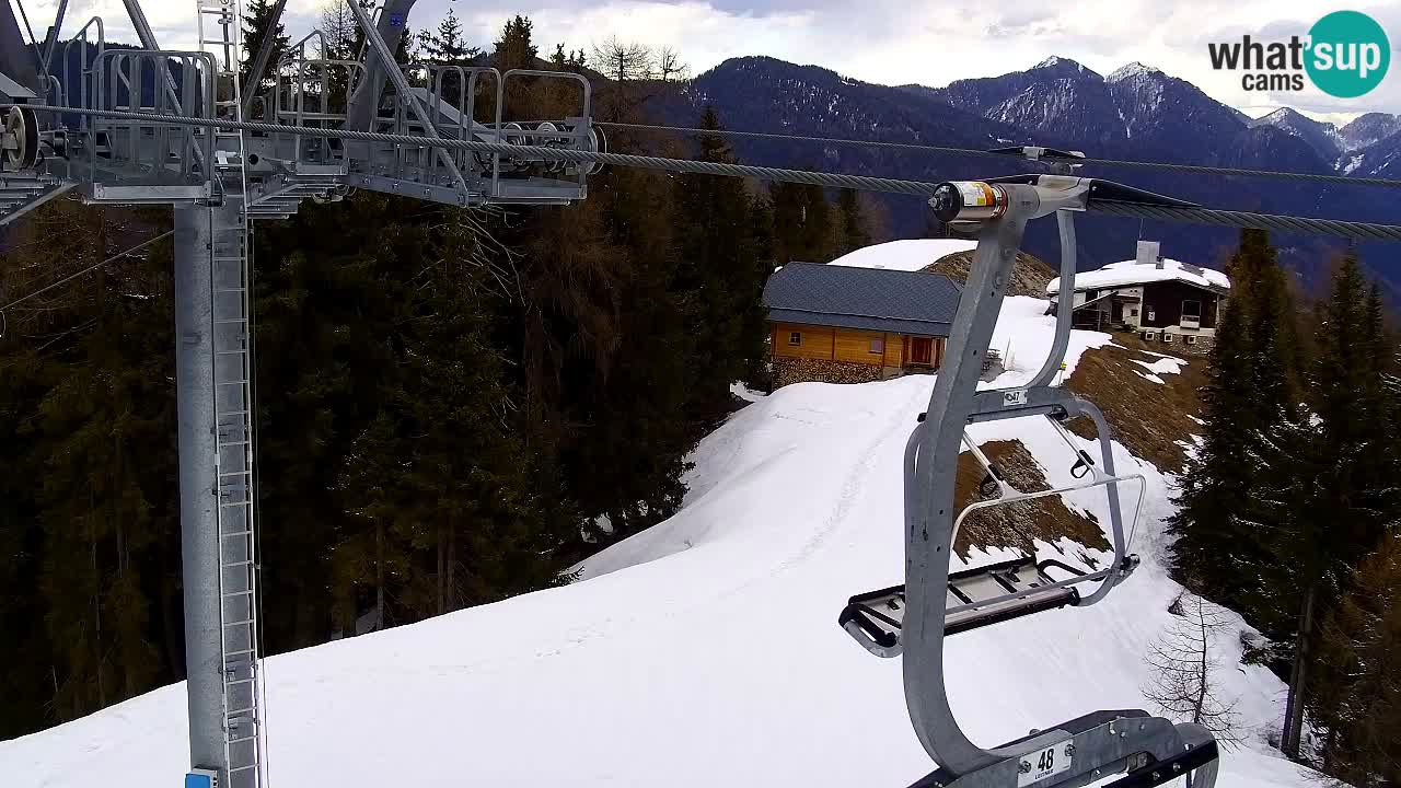 Webcam Kranjska Gora VITRANC 2 | Station supérieure