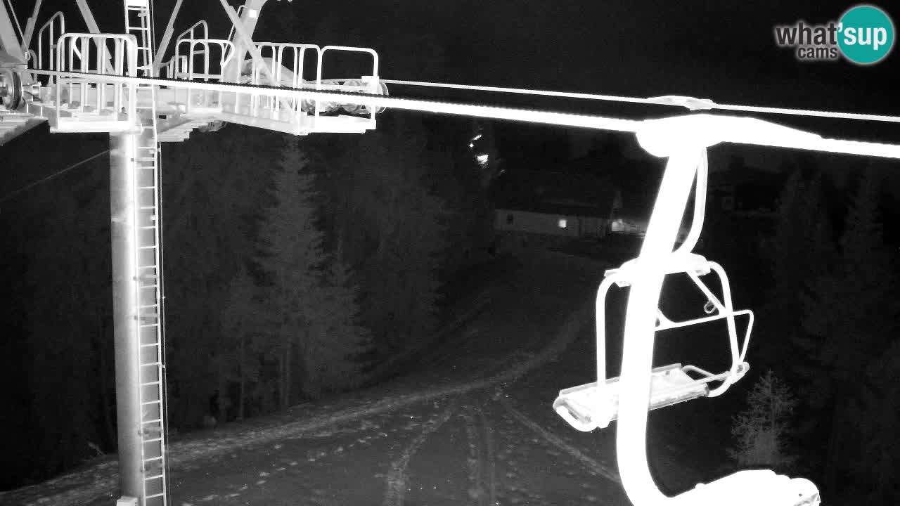 Webcam Kranjska Gora VITRANC 2 upper station