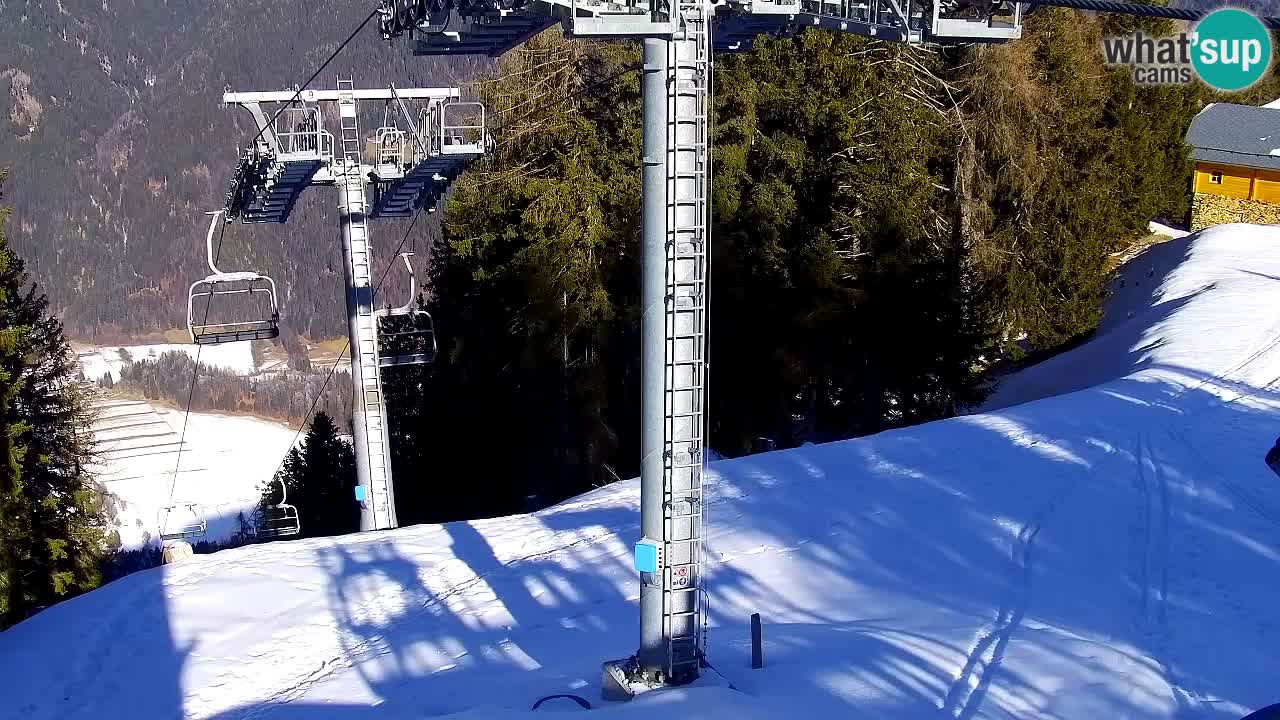 Webcam Kranjska Gora VITRANC 2 | Station supérieure