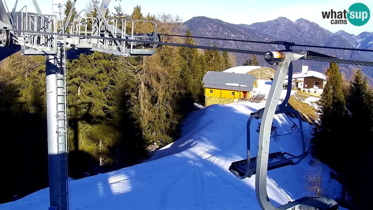 Webcam Kranjska Gora VITRANC 2 | Station supérieure