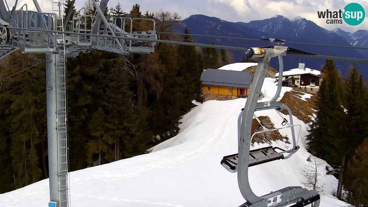 Webcam Kranjska Gora VITRANC 2 upper station
