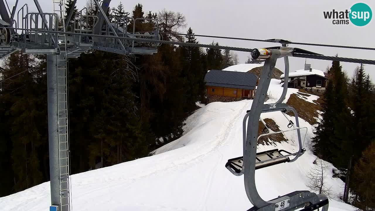 Webcam Kranjska Gora VITRANC 2 | Station supérieure