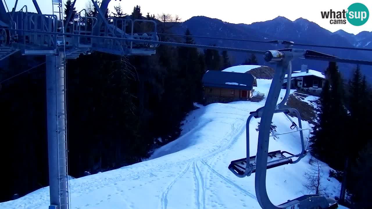 Webcam Kranjska Gora VITRANC 2 upper station