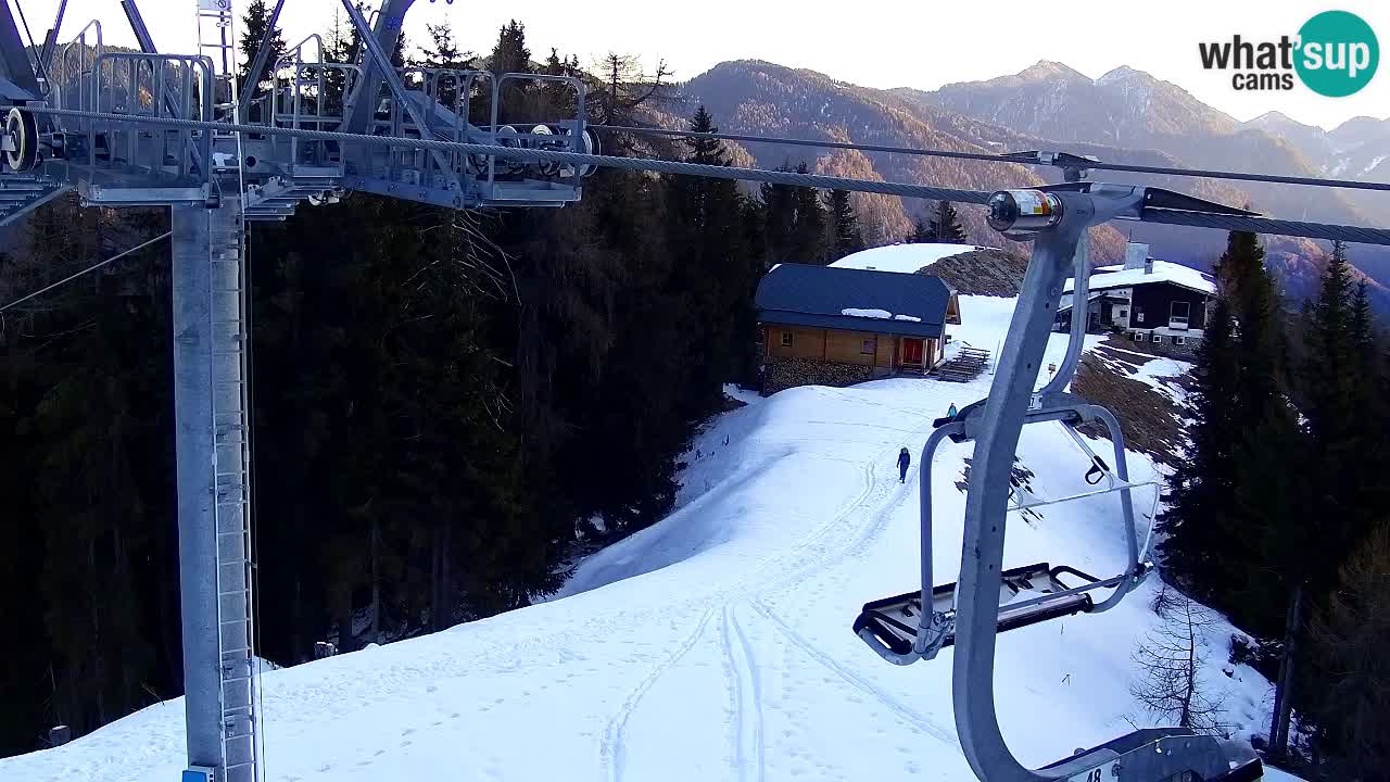 Webcam Kranjska Gora VITRANC 2 | station supérieure