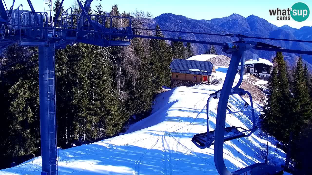 Web kamera Kranjska Gora VITRANC 2 | gornja postaja