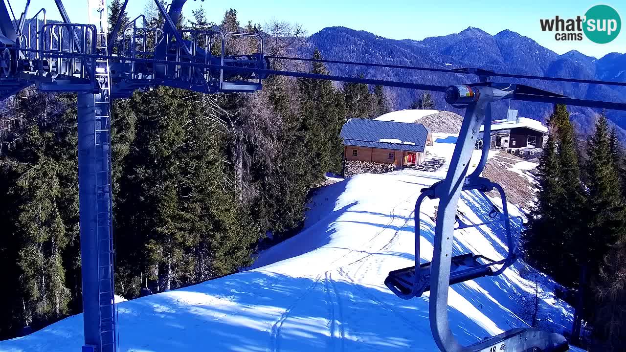 Webcam Kranjska Gora VITRANC 2 | station supérieure