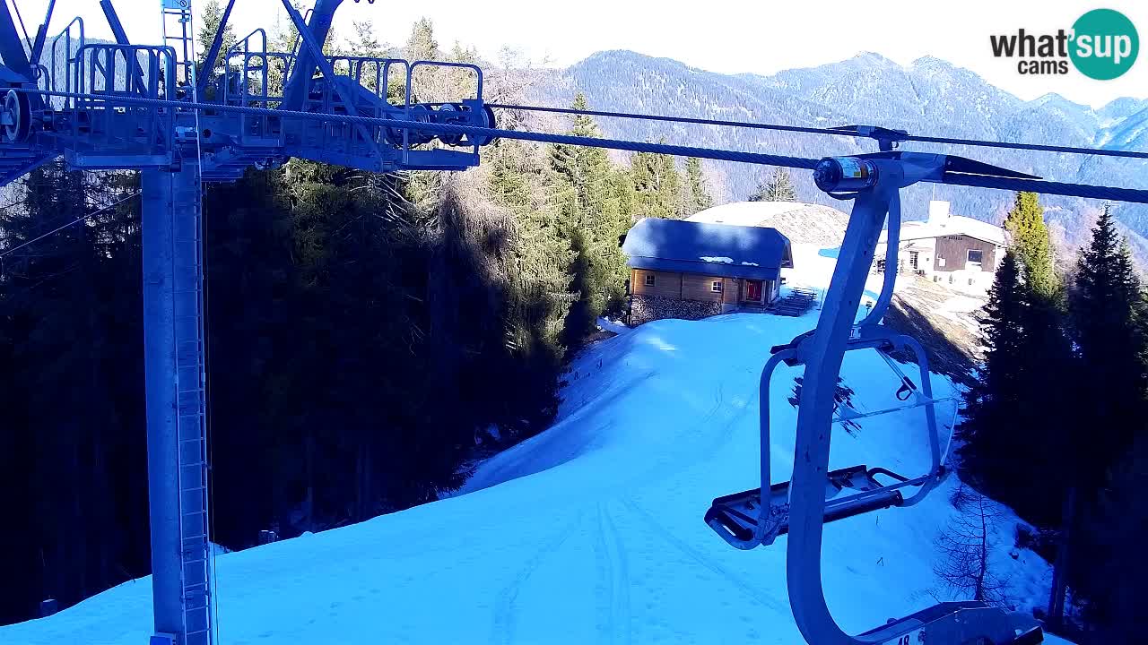 Webcam Kranjska Gora VITRANC 2 upper station