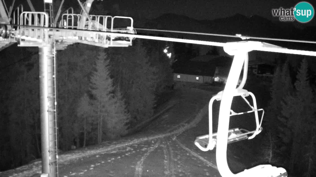 Webcam Kranjska Gora VITRANC 2 upper station