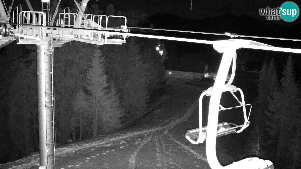 Web kamera Kranjska Gora VITRANC 2 | gornja postaja