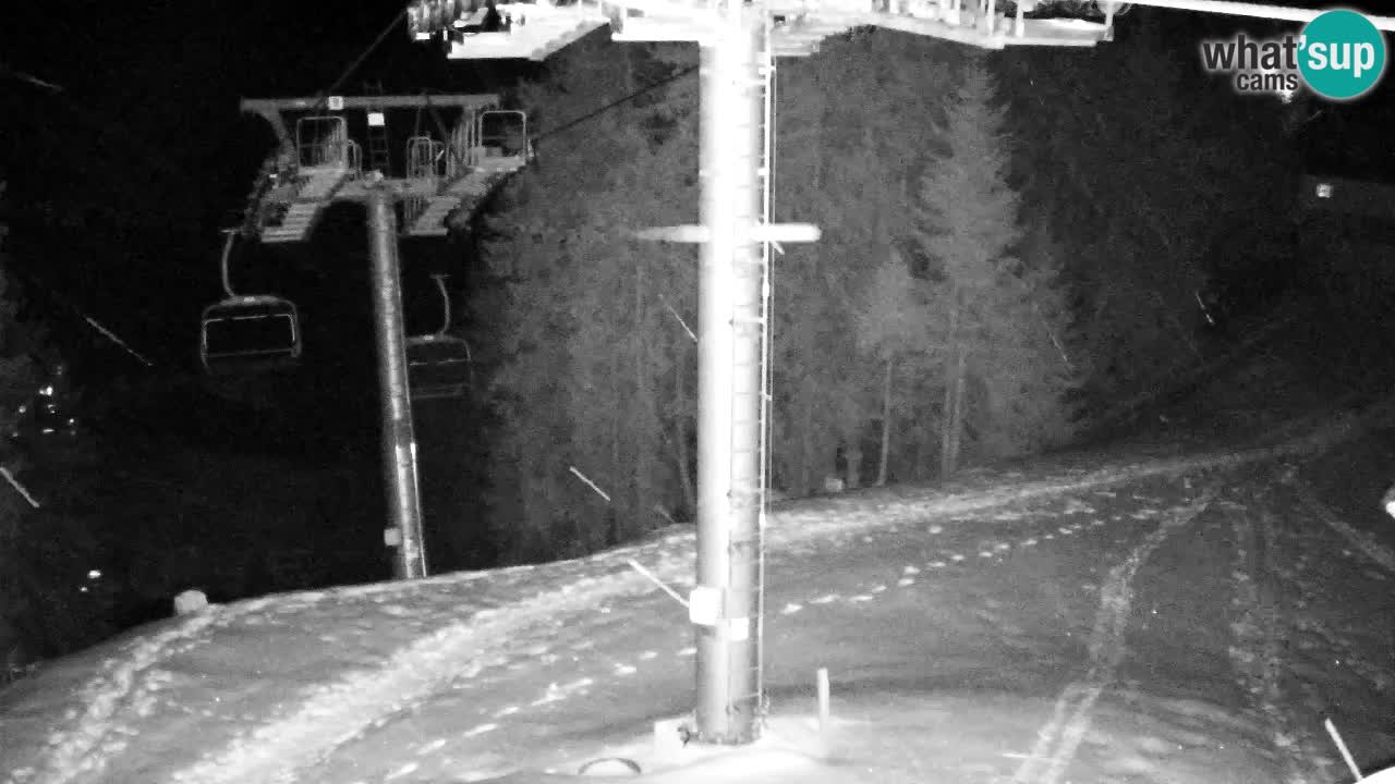 Web kamera Kranjska Gora VITRANC 2 | gornja postaja