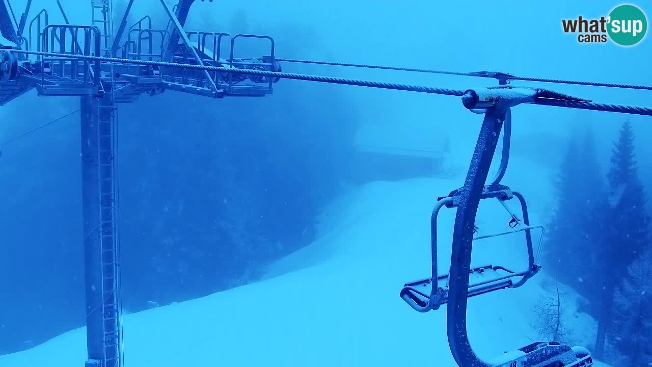 Webcam VITRANC 2 | Kranjska Gora – stazione superiore