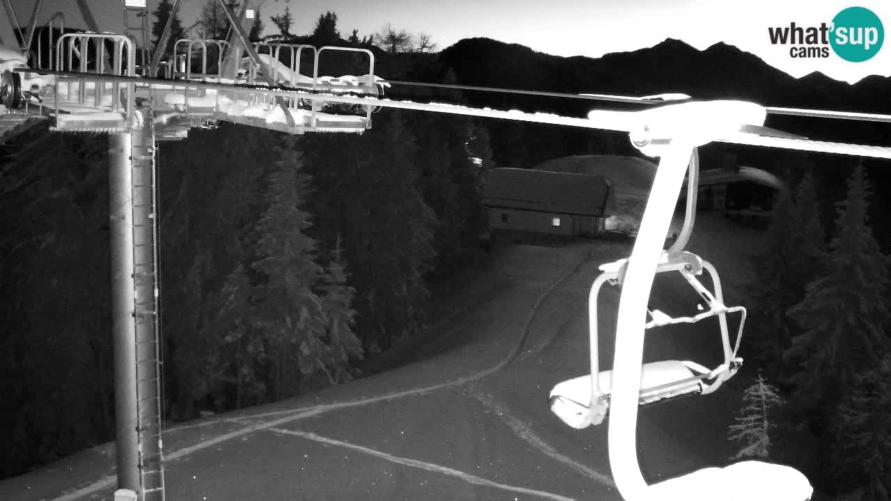 Webcam Kranjska Gora VITRANC 2 upper station