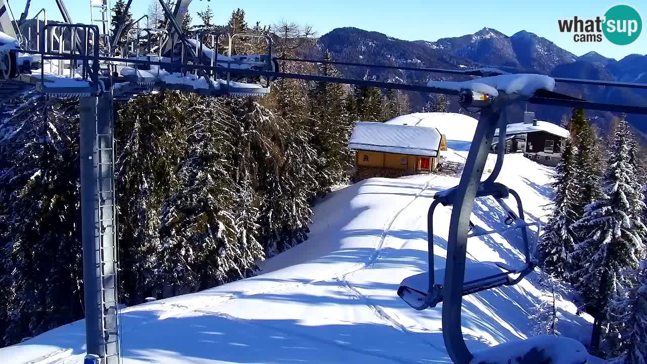 Webcam Kranjska Gora VITRANC 2 upper station