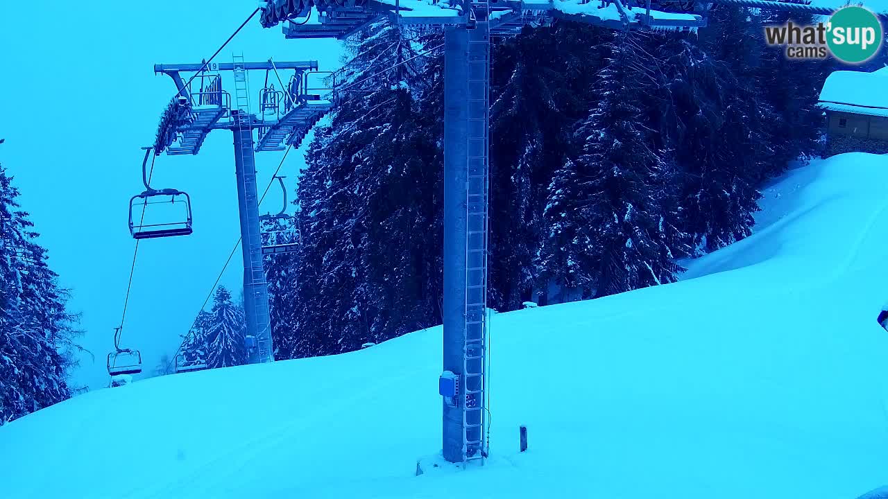 Webcam Kranjska Gora VITRANC 2 upper station