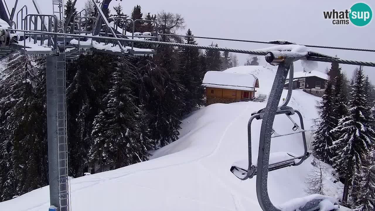 Webcam Kranjska Gora VITRANC 2 upper station