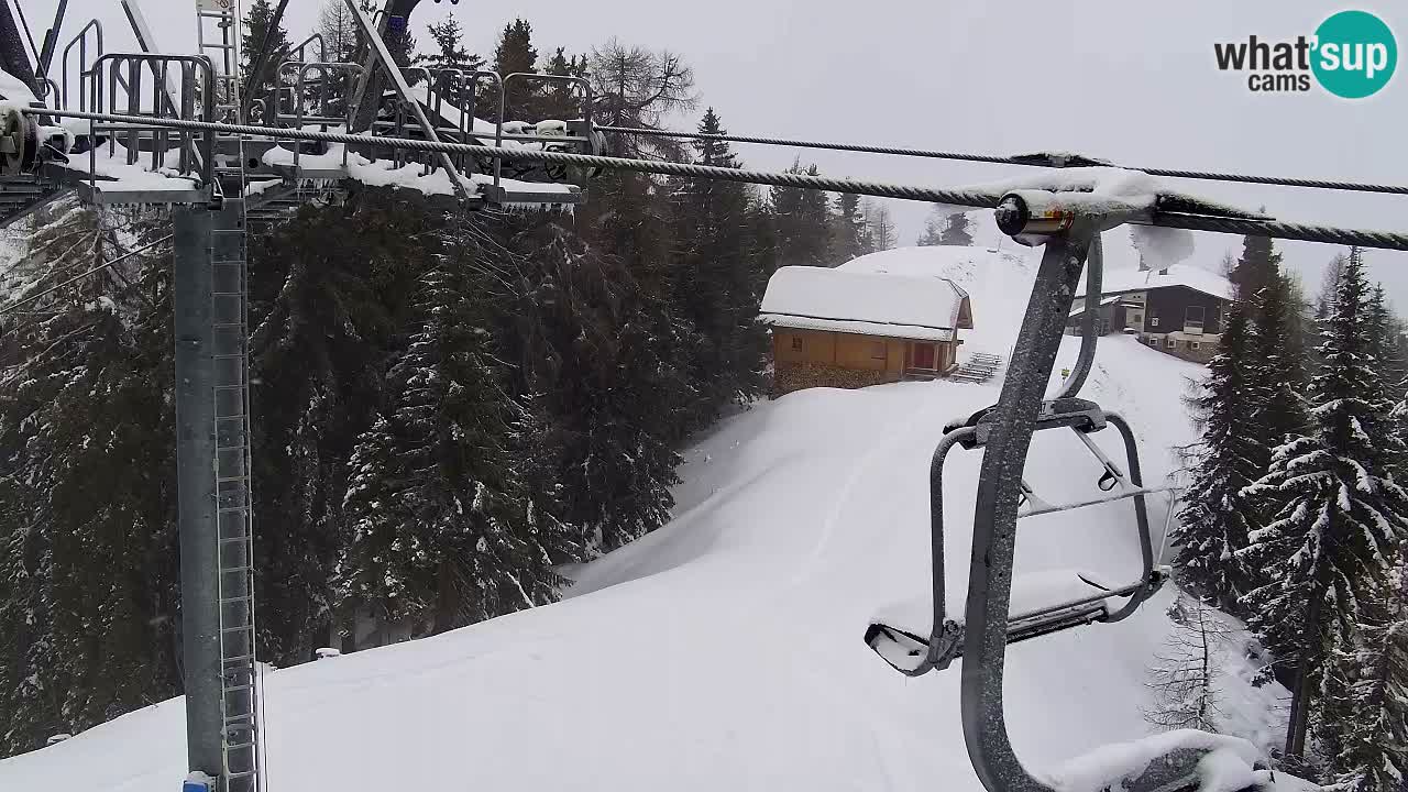 Webcam Kranjska Gora VITRANC 2 upper station