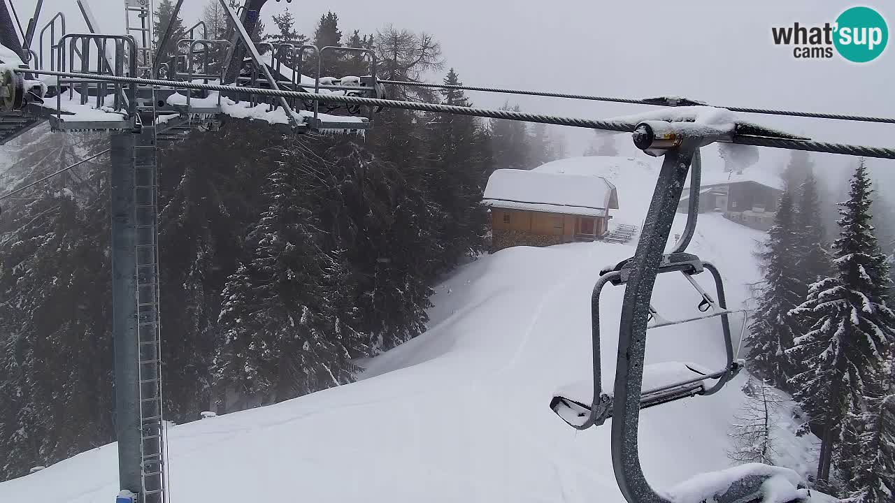 Webcam Kranjska Gora VITRANC 2 | Station supérieure
