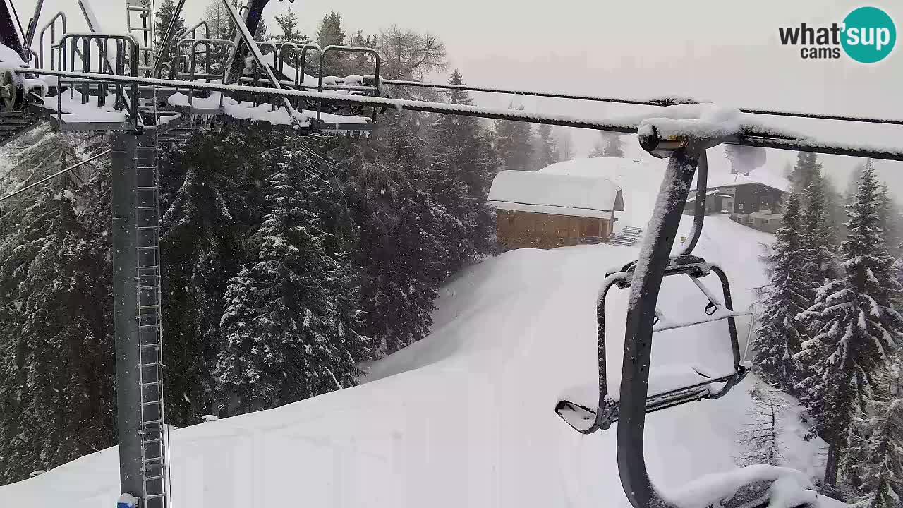Webcam Kranjska Gora VITRANC 2 upper station