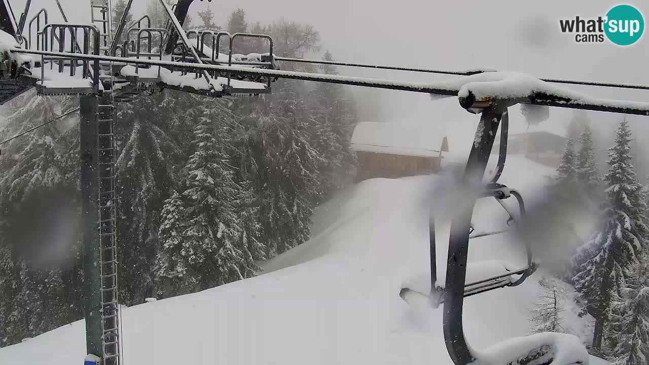 Kranjska Gora webcam VITRANC 2 | Bergstation