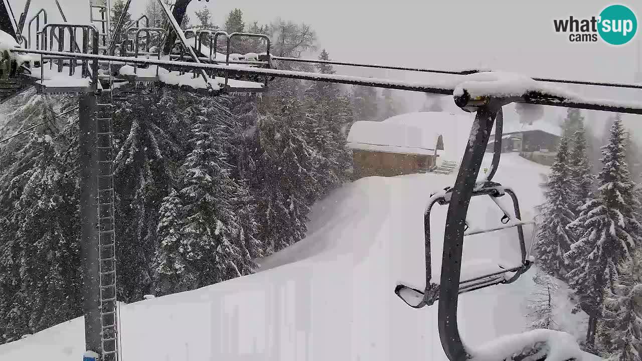 Webcam Kranjska Gora VITRANC 2 upper station