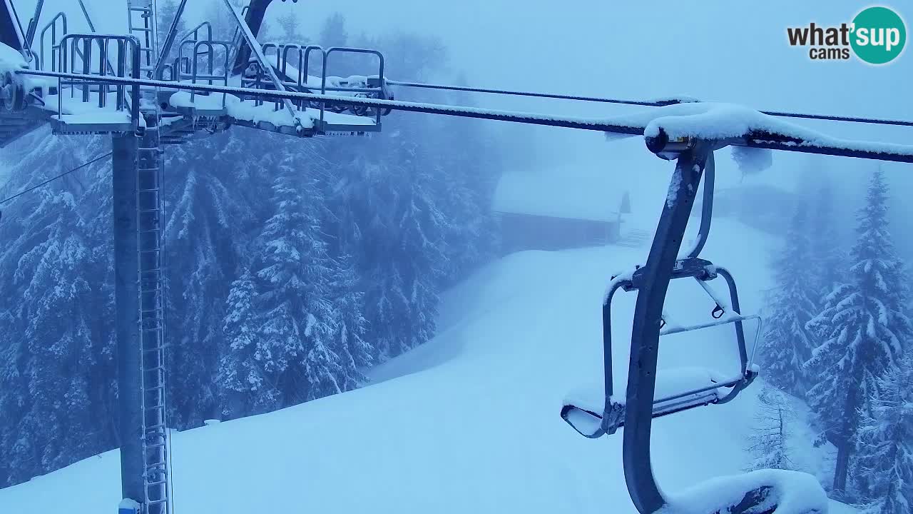 Webcam VITRANC 2 | Kranjska Gora – stazione superiore