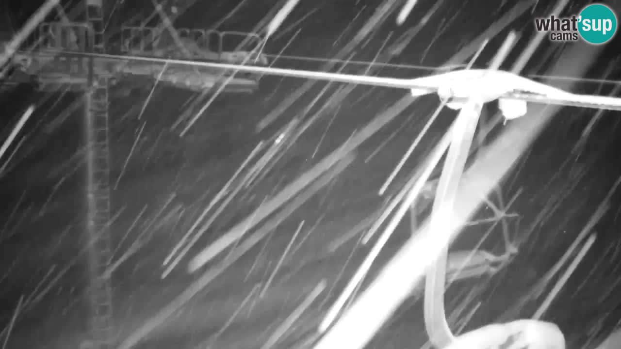 Web kamera Kranjska Gora VITRANC 2 | gornja postaja