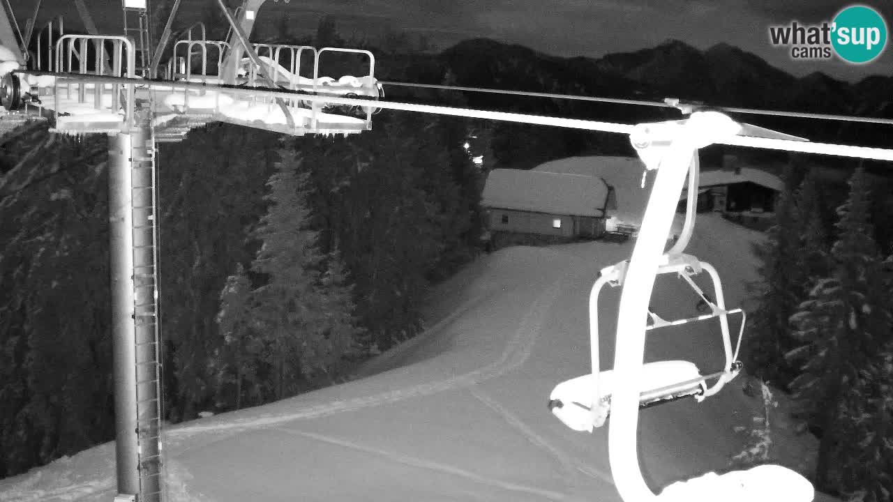 Webcam Kranjska Gora VITRANC 2 | station supérieure
