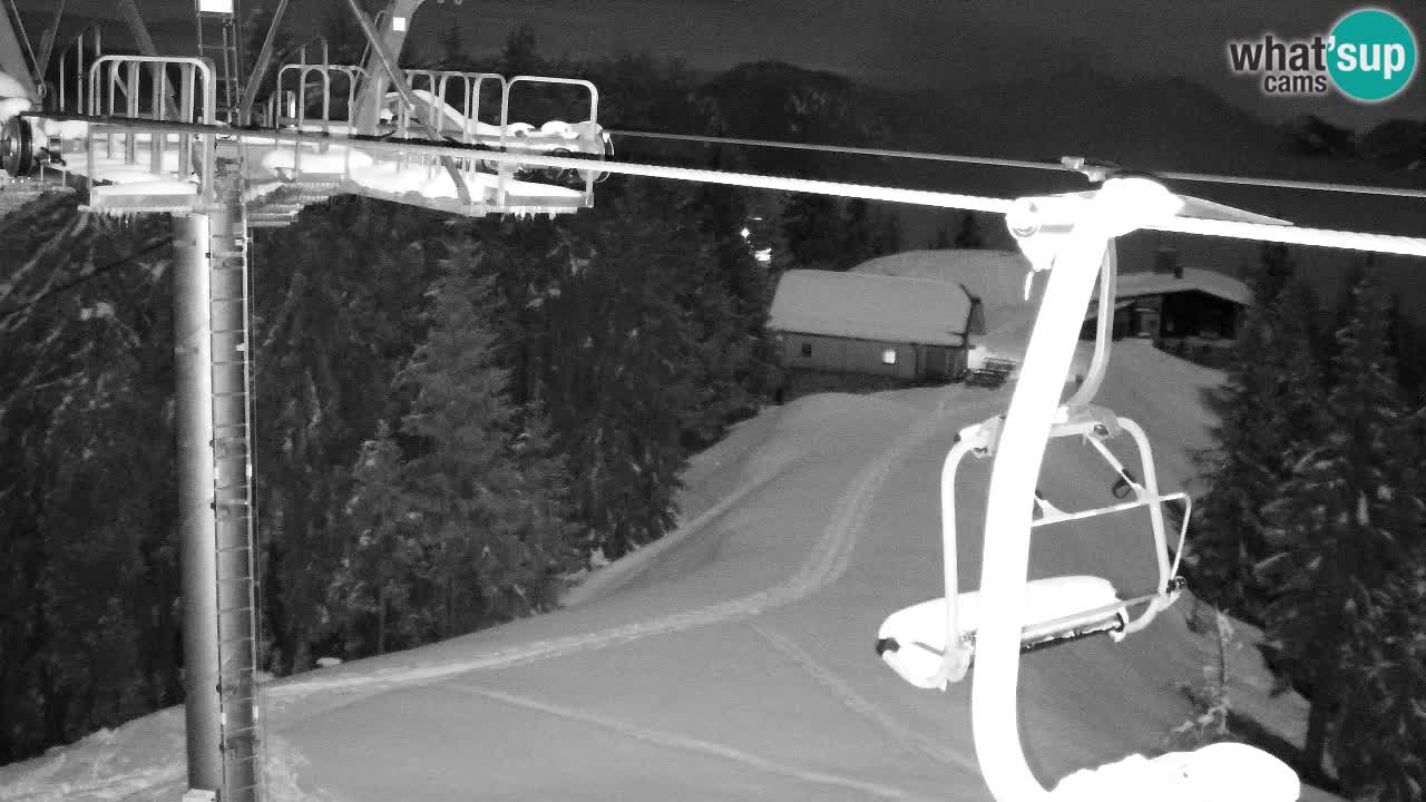 Webcam Kranjska Gora VITRANC 2 | station supérieure