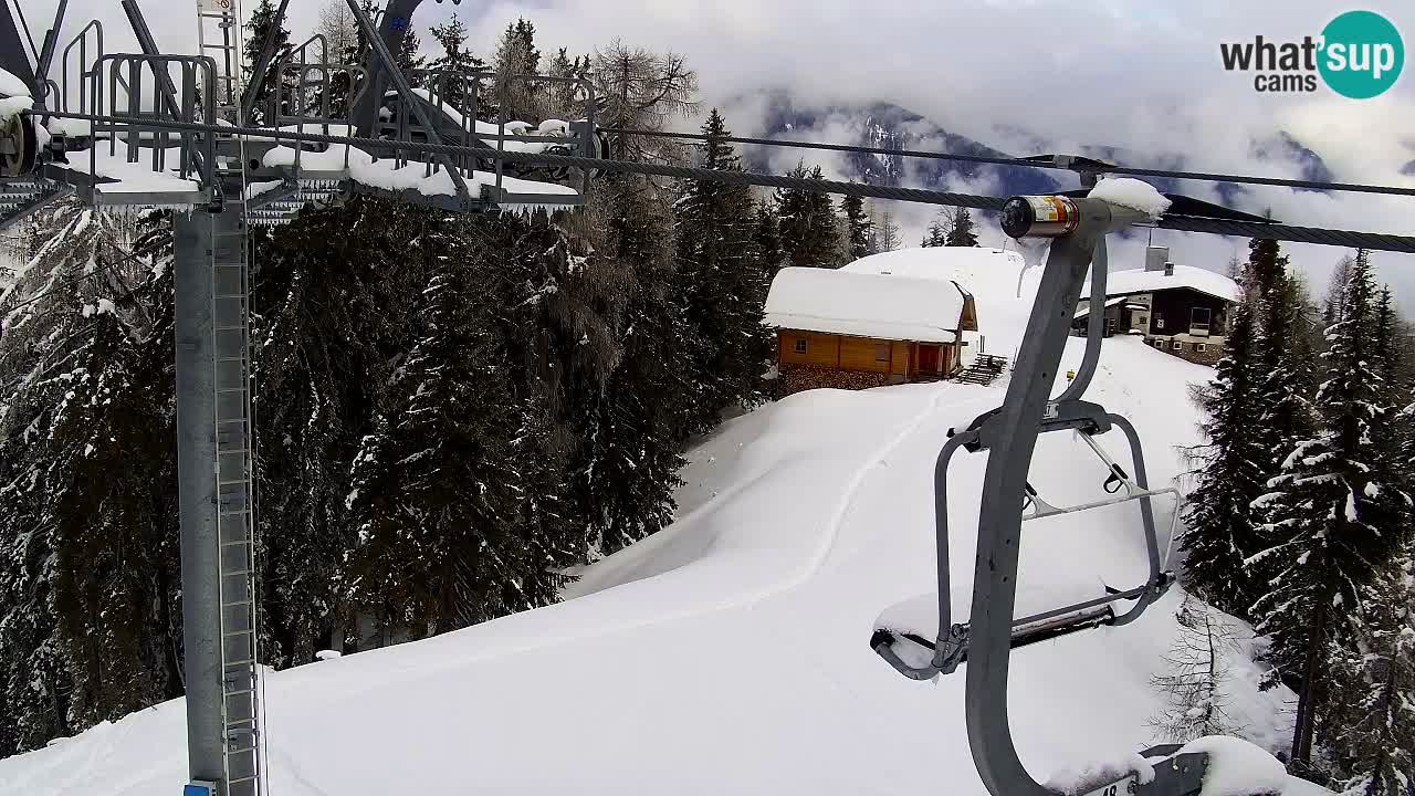 Webcam Kranjska Gora VITRANC 2 | Station supérieure